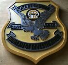 Police Georgia Bureau Of Investigation 3d Routed Wood Patch Plaque Sign