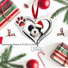  personalized Pet Memorial Photo Ornament - Dog Cat Picture For     