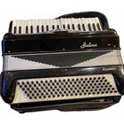 Vintage Accordion Butoni  120 Bass  16 5  Kb 2 4 Reeds Lm Made In Italy W Case