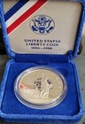 1986 Ellis Island Silver Dollar Commemorative Coin     Statue Of Liberty     Proof