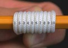 1 4 1 8 2 2 2 Mm Blind Shade Lift Pull Cord String 30-200  White Cocoa Alabaster