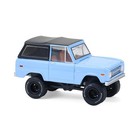 1972 Ford Bronco Custom Suv - Blue Diecast 1 64 Scale Model - Greenlight 37330f