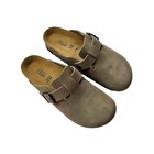 Multicolor Birkenstock Suede Leather Clog Shoes Soft Footbed Size 36-45