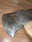 Embossed  kelly Axe   Tool Works  True Temper Black Raven Double Bit Axe