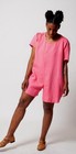 Gravel   Gold  1  S Rancho Romper Jumpsuit 100  Linen Bright Flamingo Pink
