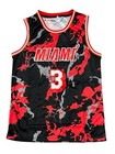 Dwayne Wade Miami Heat Alternate Jersey Men s Large Stitched New