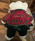 Christmas Pair Of Snowflake Teddy Bear Boy   Girl 22  1999