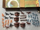 Vintage Marx 1968 Carry-all Action Fort Apache Play Set 4685 Cowboys Indians    