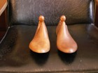 2 Mid-century Vintage Wood Shoe Molds   With Free Shipping