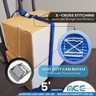 Usa 2 Pack 1  X 5ft Cam Buckle Endless Lashing Strap For Motorcycle Bicycle Boat