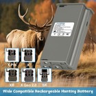 4pcs Rechargeable Battery For Reveal Hunting Trail Camera X Gen 3 0 2 0 pro 3 0