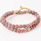 Red Skunk Venetian Trade Beads