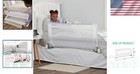 Patented Safety Bed Rail Guard For Toddlers - Fits Twin  Full   Queen Beds