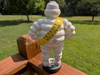 Heavy Cast Iron Michelin Bibendum Tire Man 15  Statue Figurine Detroit Reg 1918