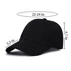 Plain Fitted Baseball Cap Curved Visor Solid Blank Color Caps Hat Hats 15 Color