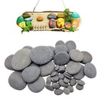 50 Pack Flat Smooth River Rocks  For Painting Diy Crafts Kindness Art Stones Set