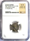 Marcus Aurelius Ar Denarius 161-180 Ad  Ngc Choice Xf - 5 5 Strike And Surfaces 