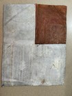 Wwii Leather Us China Blood Chit Patch With Chinese Writing  Original Militaria