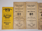 Vintage L n Railroad Employee Timetable Lot 1959 1962 Louisville Evansville