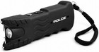 Police Stun Gun Burn Pepper Spray Self Defense Combo - 916 Black
