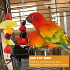 Nogeqi 2pcs Bird Cage Food Holder With Hook Stainless Steel Bird Feeder For C   