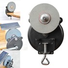 6    Hand Grinder Bench Mount Hand Crank Grinder Sharpener Tool Knives Sharpener