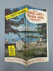 1959 Leech Lake Minnesota Walker Pictorial Map Travel Brochure