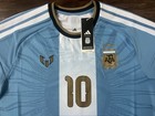 Adidas Argentina Messi 10 26 Authentic Jersey 100  Authentic Afa Ld3317