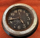 Early 1900s Vintage 1910   s Keyless Rim Wind 8 Day Auto Clock Old Parts Repair  1