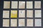 Gb Kevii 1902 Full Set Of 15  From Sg215  Variable Backs Mint Hinged Mh
