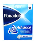 Panadol Advance  Effective Pain Relief  Gentle  Faster Absorbed -  96 Tablets 