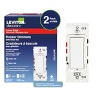 Leviton Lever Edge Rocker Slide Dimmer Switch For Led incandescent Bulbs 150