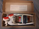 Langcraft Electric Boat Two Motors  Origin Box Plastic Hull  Wood Untested Read 