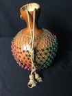 Handmade Shekere - Medium Size  traditional West African Percussion 