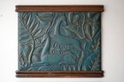 Art Deco Pair Of Carved Wooden French Panels