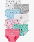 Nip Carter s Ballerina   Cats Girl s Size 2-3 2t-3t Briefs Underwear 7 Pack