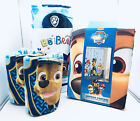 Paw Patrol 5 Piece Kids Bathroom Set Towels Wastebasket Shower Curtain