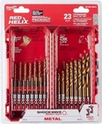 Milwaukee 48-89-4631 Shockwave Impact Duty Red Helix Titanium Drill Bit Set-23pc