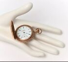 Elgin Pocket Watch In Engraved Hunting Case