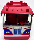 Vintage Evel Knievel Scramble Van W  Motorcycle Rider Figure Toy Lot