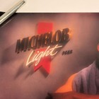 1992 Michelob Light Beer Wall Poster Sexy Woman Workout Fitness Man Cave 28x20