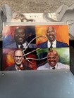 Inside The Nba On Tnt Auto Fac Art Plaque 133 2000 Shaq O   neal Barkley Kenny Ej