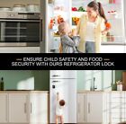 2 Pack Refrigerator Door Lock  Child Proof Fridge Door Lock For Kitchen Freezer