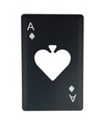 5pcs Stainless Steel Credit Card Size Casino Bottle Beer Opener Black