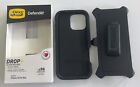 New Otterbox Defender Case With Holster Case For Iphone 16 Pro Max Black