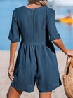 Cupshe Large Women s Jumpsuit V-neck Wide Leg Romper Short Sleeves