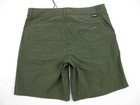 Womens 2 Patagonia Quandary Shorts 7  Green Nylon Drawstring Hiking