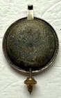 Antique Seth Thomas Nickel Pendulum Bob Gold Medallion Center City Series Parts
