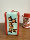 Vintage 1977 Disney Mickey Mouse Club Lunchbox thermos Manufactured By Aladdin
