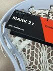 Stringking Mark 2v Strung Lacrosse Head - White    new  